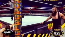 Sami Zayn vs Braun Strowman Roadblock 2016