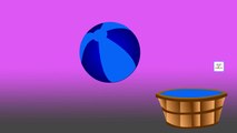 Basket Ball Game Colors for Children to Learn | Teach Colours | Kids Baby Learning Videos