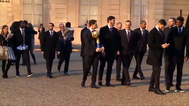 Mondial 2017- Les Experts reçus à l’Elysée