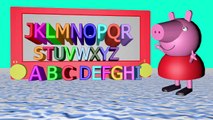 alphabet song, peppa pig | abc songs for children | abcd song for toddlers | ABC
