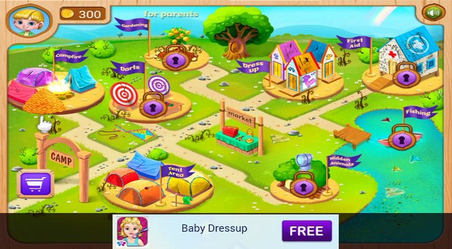 Messy Summer Camp Adventures TabTale Gameplay app android apps apk learning education