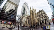 A Walk Around the City of London and Its Iconic Buildings. From the Bank of England to Liverpool Street Station
