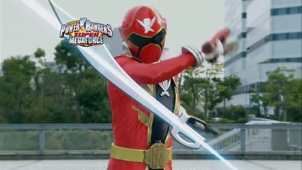 Bandai - Power Rangers Super Megaforce - Double Battle Action Figures