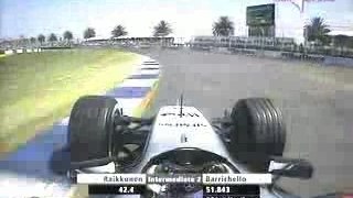 F1 2004 raikkonen qualifing lap at melbourne