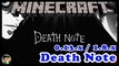 Textura Death Note - Minecraft 0.13.1 / 1.8.9 Alex Texturas | AlexMine8080