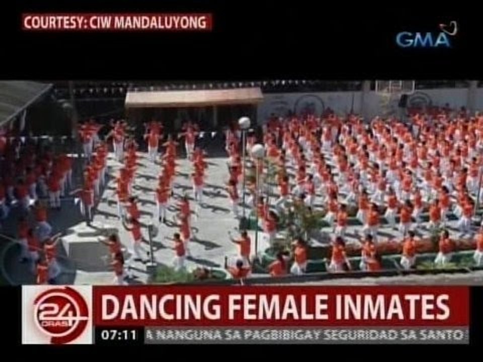 24 Oras: Exclusive: 2,000 Correctional inmates, nagpakitang-gilas sa pagsayaw