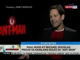 BT: Paul Rudd at Michael Douglas, proud sa kanilang roles sa 'Ant-Man'