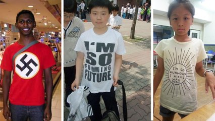 These People May Not Know Exactly What Their Shirt Says