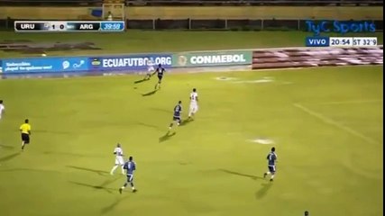 Goles de Mathías Olivera y Rodrigo Amaral - Uruguay vs Argentina, Sub20