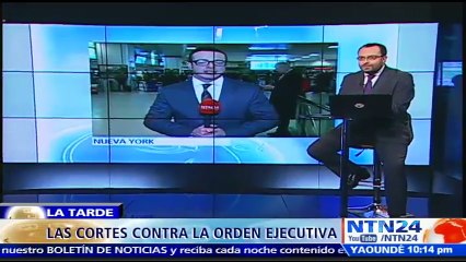 Justicia estadounidense bloquea apartes de la acción ejecutiva de Trump que afecta inmigrantes musulmanes