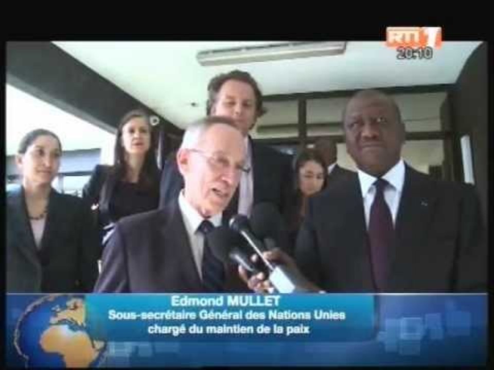 Le ministre Hamed Bakayoko a échangé avec le sous secrétaire général des nations unies
