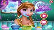 Анна глэм макияж принцессы Диснея игры новая забава замороженные макияж игры для маленькой принцессы