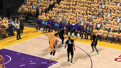 NBA 2K17 Big Dunk western conference Finals game 4