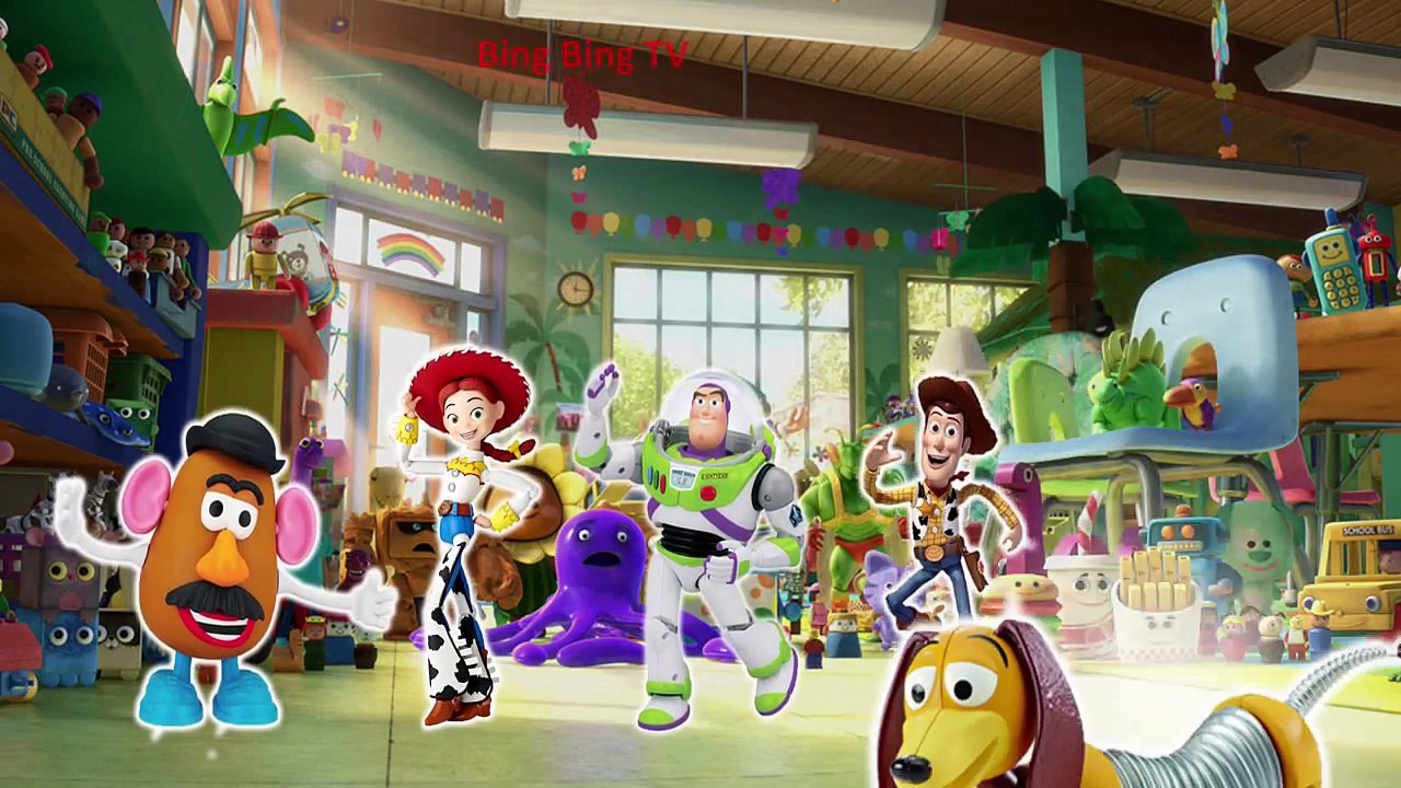 Disney Toy Story Siperman Dinosaur Finger Family Compilation | BingBing TV - Nursery Rhymes