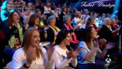 Isabel Pantoja cantando por primera vez en TV en el programa El Hormiguero 30 de Enero del 2017