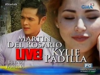 Startalk: Kylie Padilla and Martin Del Rosario, live!