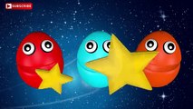 Twinkle Twinkle Little Star | Surprise Eggs Nursery Rhymes | Lullaby Song for Kids Baby Toddler