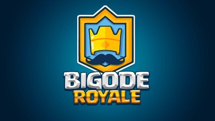 BIGODE ROYALE - A saga do Rei Noob vai começar!! (Clash Royale Intro)