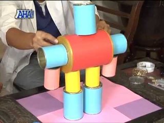 How to make DIY robots made out of recyclable materials | AHA!