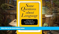 PDF  Some Questions about Language: A Theory of Human Discourse and Its Objects Pre Order