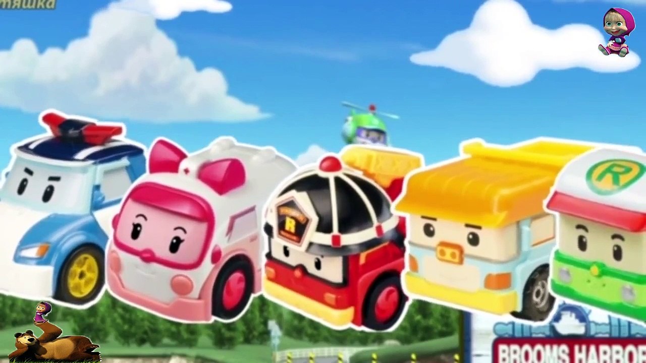 Семья Пальчиков на русском Робокар Поли.Песенка про пальчики на русском Finger Family Song