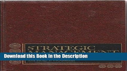 Download [PDF] Strategic Management: Text and Cases on Business Policy Online Ebook