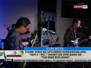 Theme song ng upcoming Koreanovelang 'Reply 1997,' inawit ng OPM band na 'The Mike Bon Gang'