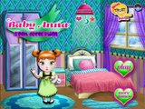 NEW Игры для детей—Disney Princessa Анна Украшение комнаты—Мультик для девочек