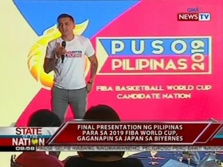 Final presentation ng Pilipinas para sa 2019 Fiba World Cup, gaganapin sa Japan sa biyernes