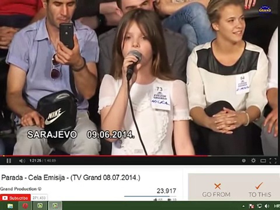 Milica Stanisic Audicija Sarajevo