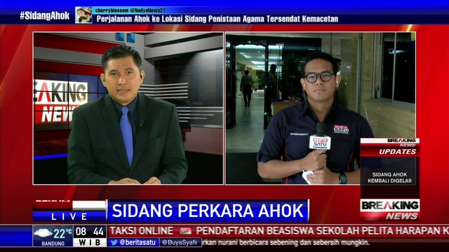 Beginilah Suasana Ruang Sidang Kedelapan Ahok Sebelum Dimulai