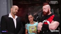 720p   WWE Raw 2017.01.30 Bayley, Cesaro, Sheamus, Karl, Luke & Charlotte Segment