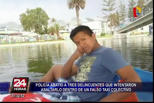 Policía que abatió a 3 delincuentes en Comas actuó en defensa propia