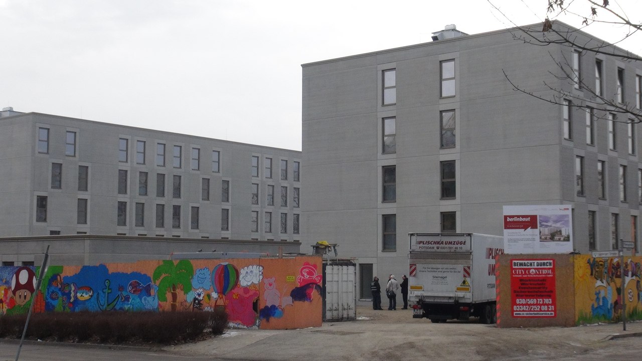 Berlins erstes Modulares Flüchtlingsheim ist bezugsfertig