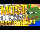 MOST UNLUCKIEST MOMENTS TO THIS DATE #CSGO