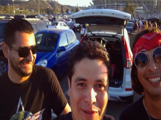 Concierto de Guns N Roses  Bibiano, Duron y Xtian