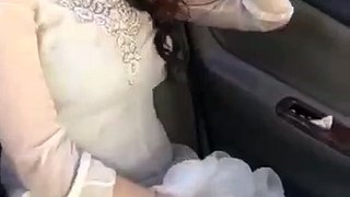 Neelam Muneer Tv Acctress Hot Sexy Dance In Car