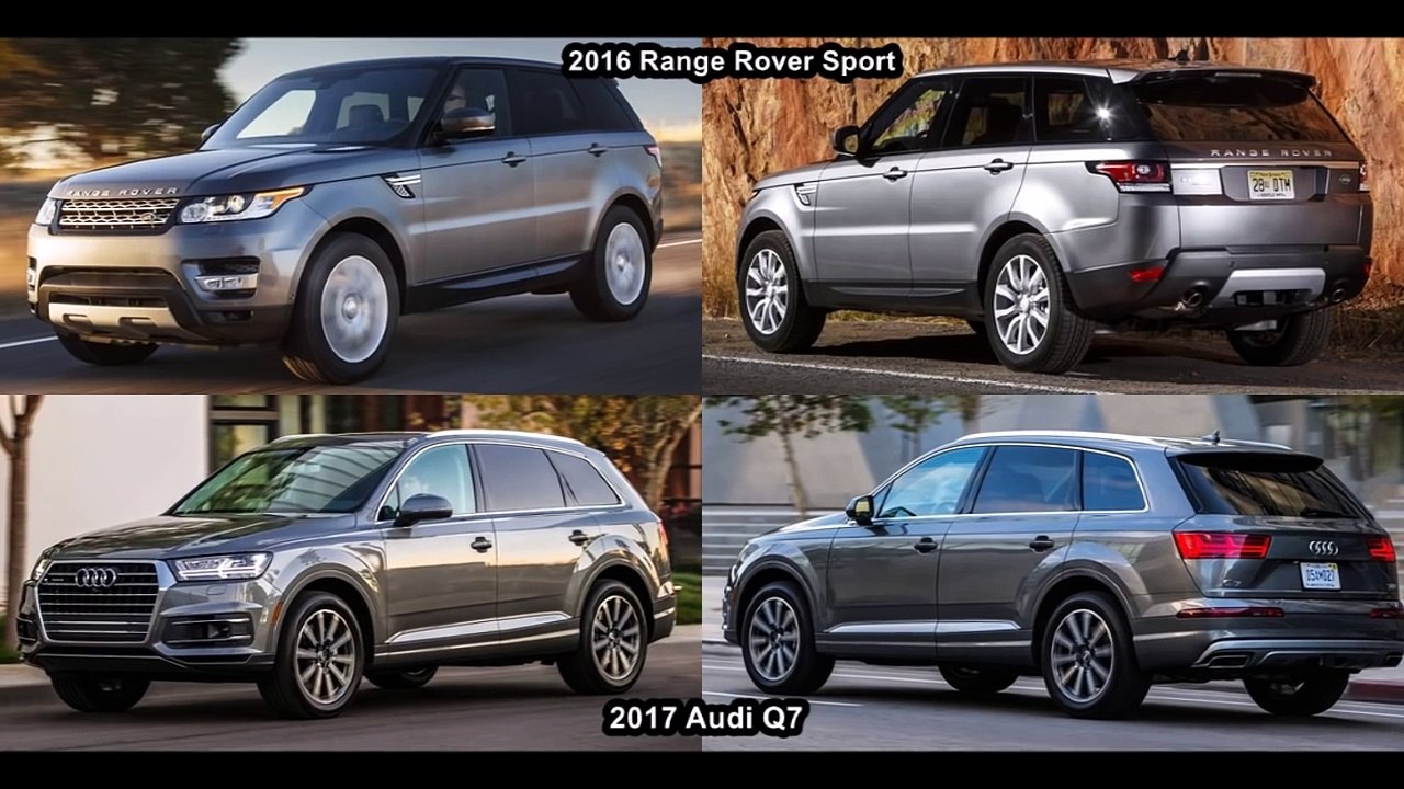 2017 Audi Q7 Vs 2016 Range Rover Sport - Design