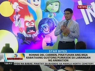 Fil-Am Disney-Pixar director na si Ronnie del Carmen, pinarangalan sa UST
