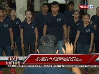 SONA: UP-Manila Chorale, nagwagi sa Choral Competition sa Spain