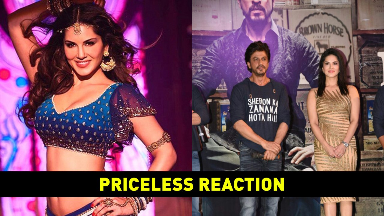 Sunny Leone's Priceless Reaction After Being Offered "Laila" | Raees Success Party