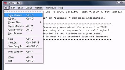 Python Programming Tutorial - 5 - How to Save Your Programs
