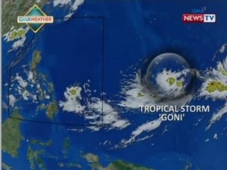 Download Video: BT: Weather update as of 12:09 p.m. (August 15, 2015)