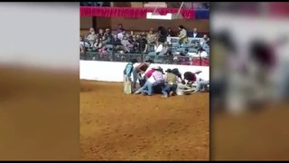 Horse dies after slamming head-first into the wall at Rodeo