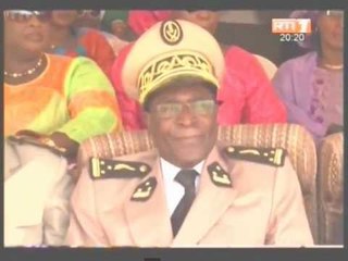 Cérémonie d'inauguration du chateau d'eau et d'installation du préfet de Gbéléban