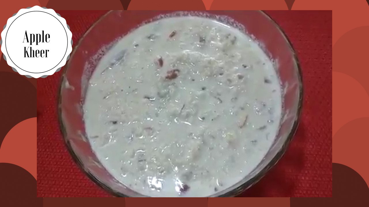 Delicious Apple Kheer