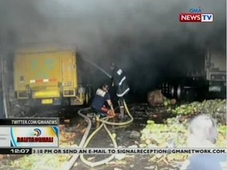 BT: Sunog sa M/V Wonderful Stars, patulo na iniimbestigahan