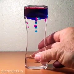 HOW To create home decorating things with water and oil at HOME!!