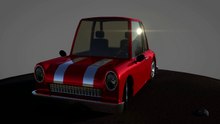 Blender model: Lowpoly chibi Car