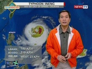 BT: Weather update as of 11:45 a.m. (August 19, 2015)